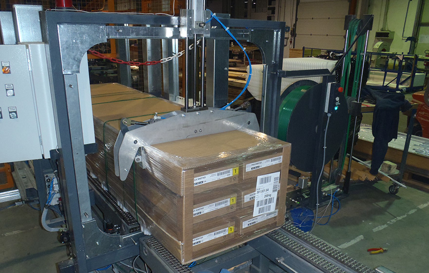 Stroj za pakiranje - Avtomatizacija - Robotehnika d.o.o. - Konstruiranje strojev in naprav